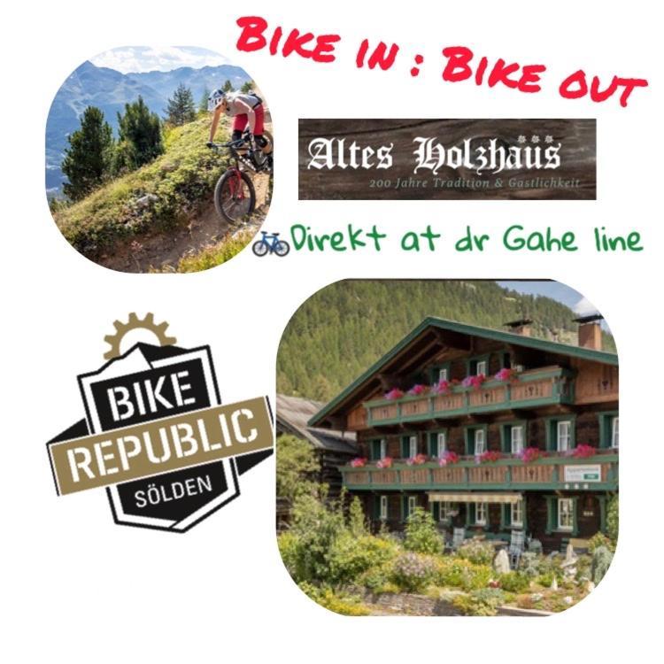 Altes Holzhaus Daire Sölden Dış mekan fotoğraf